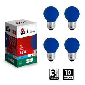 Lampada-Incadescente-Bolinha-Azul-15W-Base-E27-127V-Kian---CX-10