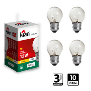 Lampada-Incadescente-Bolinha-Clara-15W-Base-E27-220V-Kian---CX-10