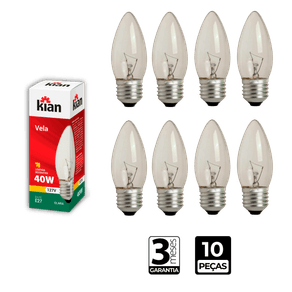 Lampada-Incandescente-Vela-Clara-40W-Base-E27-127V-Kian---CX-10