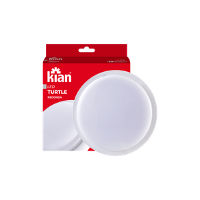 Luminaria-Led-Tartaruga-Branca-Redonda-12W-6-500K-Branca-Fria-Bivolt-Kian