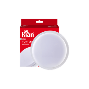 Luminaria-Led-Tartaruga-Branca-Redonda-18W-3-000K-Branca-Quente-Bivolt-Kian