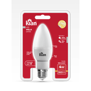 Lampada-Led-Vela-Bulbo-Leitoso-4W-3-000K-Branca-Quente-Base-E14-Bivolt-Kian